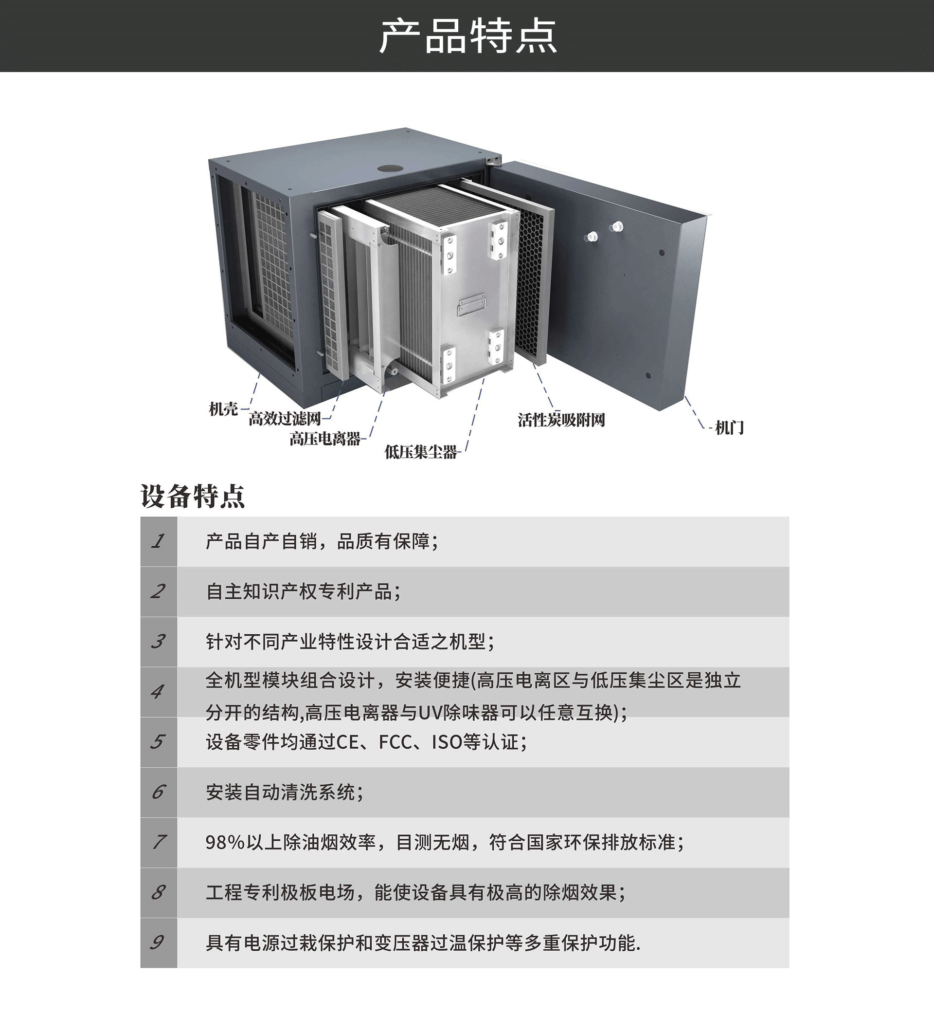 油煙凈化器，油煙凈化設(shè)備，油煙凈化機(jī)