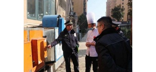 GOJEK：榆林城區(qū)大力整治餐飲油煙污染問題，共整頓3049戶