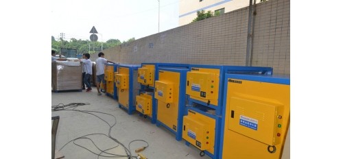 廣杰向海南?？谔峁?6臺油煙凈化器設(shè)備